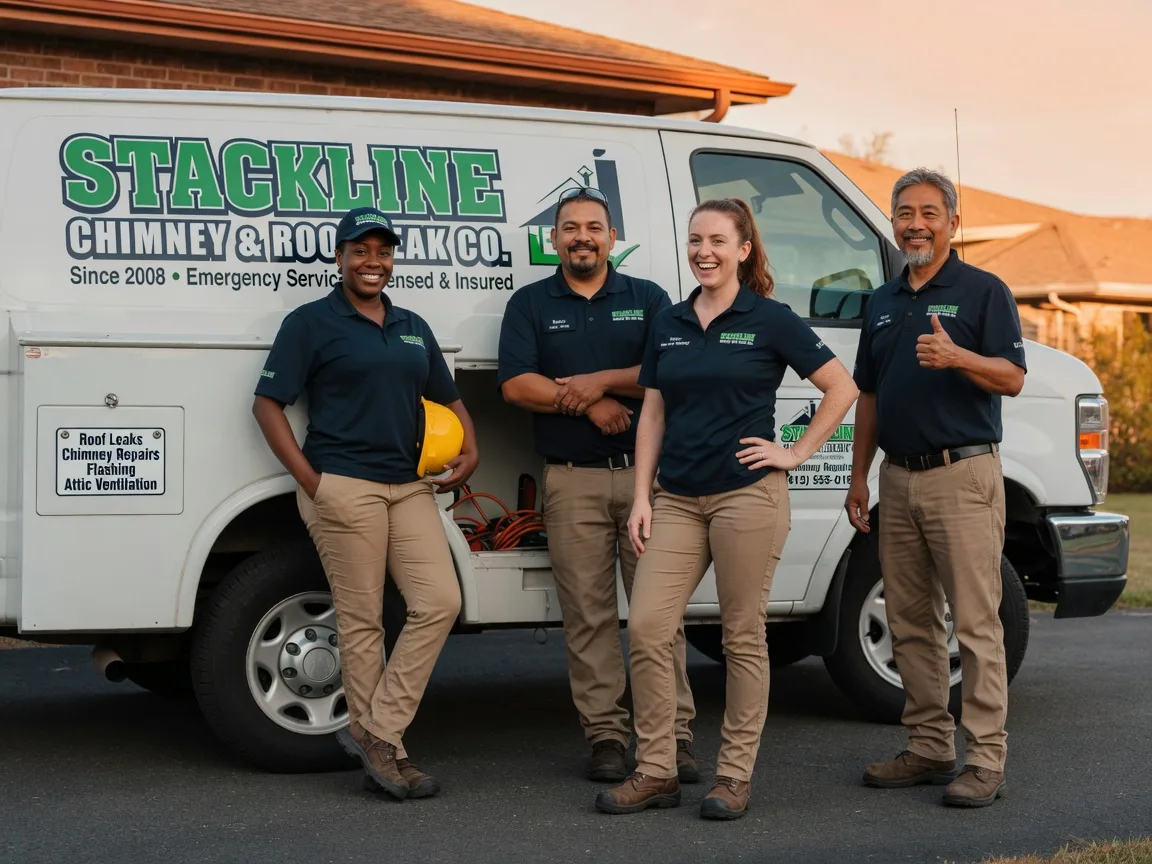 Chimney flashing repair company in Graysville, OH